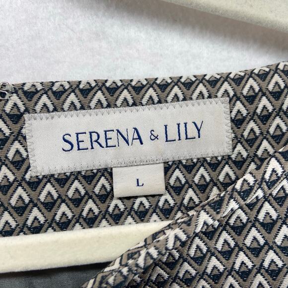 Serena + Lily Print Top Size Large - Picture 2 of 8